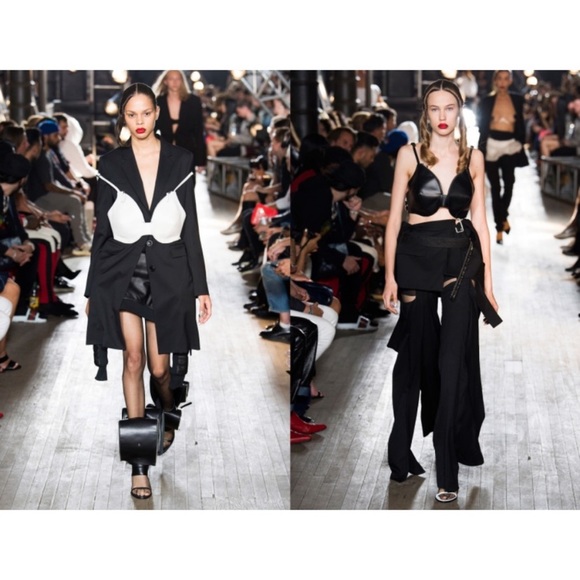 Helmut Lang Shayne Oliver White Leather Bra Bag - Picture 3 of 13